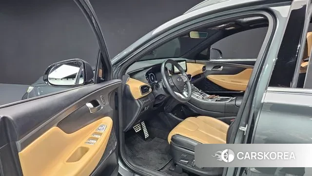 Hyundai The New Santa Fe 2022 Серый из Кореи, фото 2