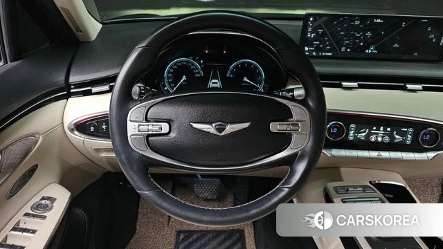 Genesis GV70 2022 Синий из Кореи, фото 2