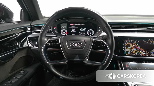 Audi A8 (D5) 2021 Черный из Кореи, фото 2