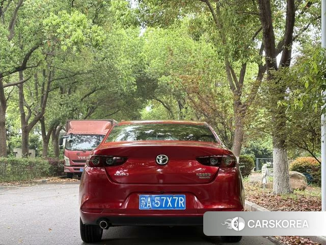 Mazda 3 Angkesaila 2021 Красный из Китая, фото 2
