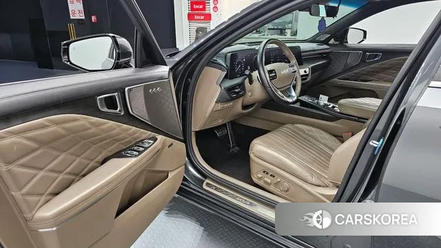 Kia K8 Hybrid 2021 Серый из Кореи, фото 2