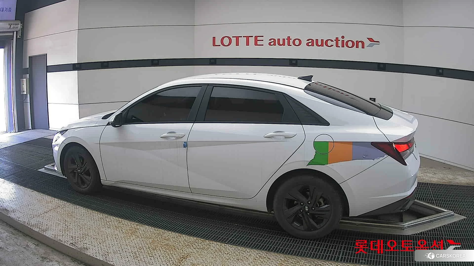 Hyundai Avante 2023 Polar White из Кореи, фото 2