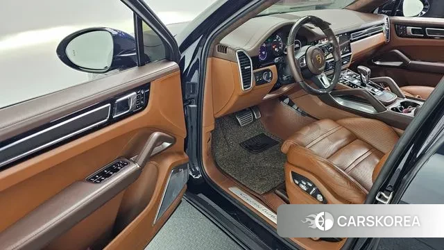 Porsche Cayenne (PO536) 2021 Синий из Кореи, фото 2