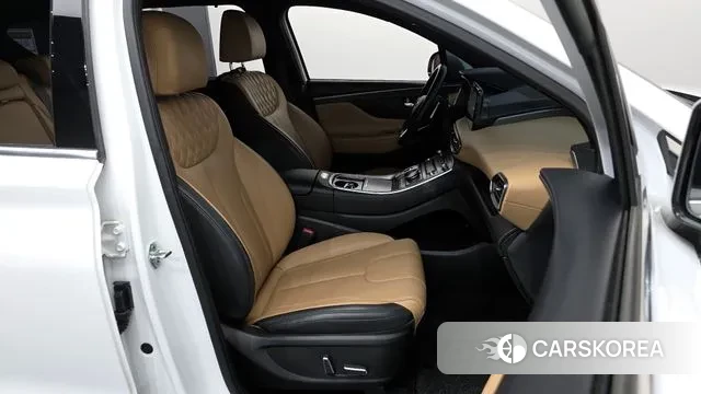 Hyundai The New Santa Fe 2021 Белый из Кореи, фото 2