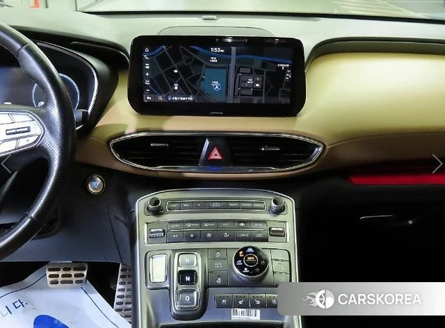 Hyundai The New Santa Fe 2021 Светло-зеленый из Кореи, фото 2