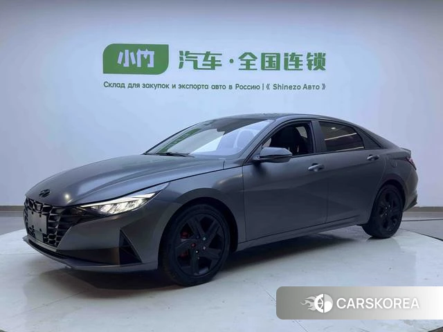 Hyundai Elantra 2023 Темно-серый из Китая, фото 2