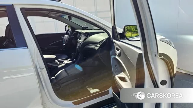 Hyundai Santa Fe The Prime 2018 Белый из Кореи, фото 2