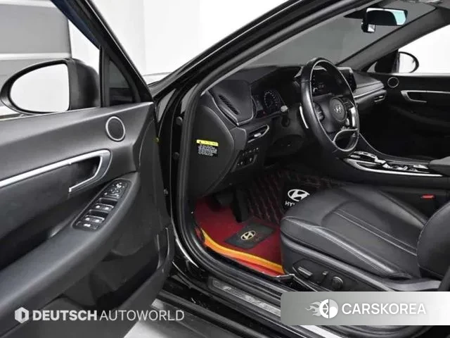 Hyundai Sonata (DN8) 2019 Черный из Кореи, фото 2