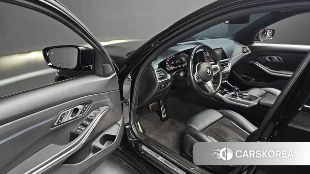 BMW 3 Series (G20) 2021 Черный из Кореи, фото 2