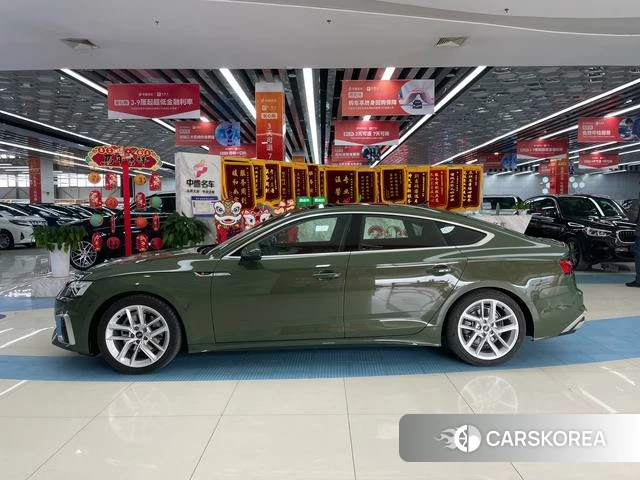 Audi A5 2024 Зеленый из Китая, фото 2