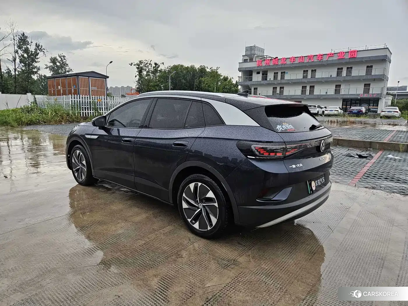 Volkswagen ID.4 CROZZ 2022 Синий из Китая, фото 2