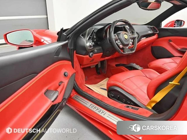 Ferrari 488 Spider 2019 Красный из Кореи, фото 2