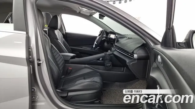 Hyundai Avante Hybrid (CN7) 2021 Серый из Кореи, фото 2