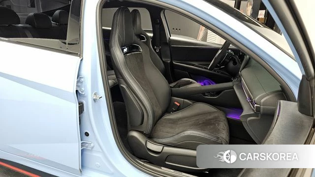 Hyundai Avante (CN7) 2021 Небесно-голубой из Кореи, фото 2