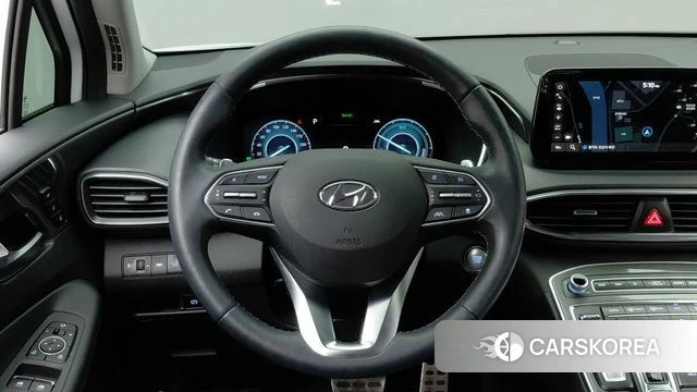 Hyundai The New Santa Fe 2023 Белый из Кореи, фото 2