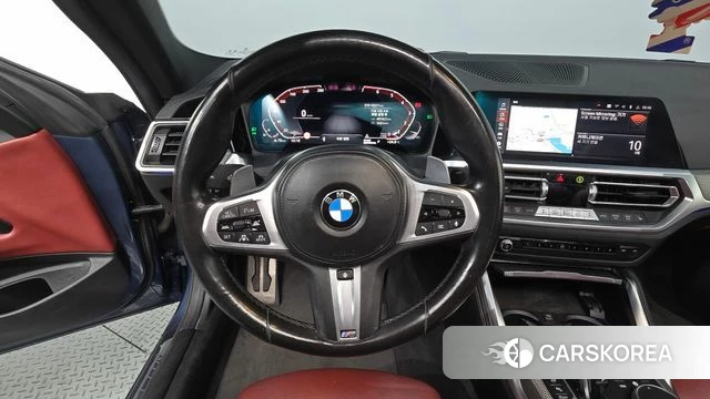 BMW 4 Series (G22) 2021 Синий из Кореи, фото 2