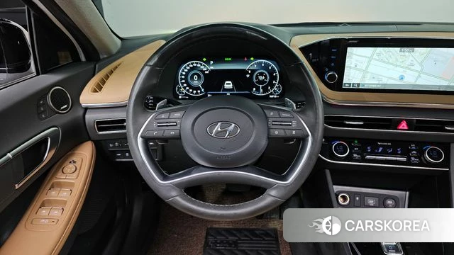 Hyundai Sonata (DN8) 2021 Белый из Кореи, фото 2