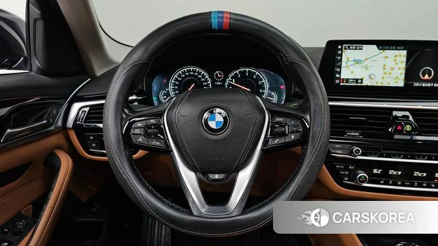 BMW 5 Series (G30) 2018 Синий из Кореи, фото 2