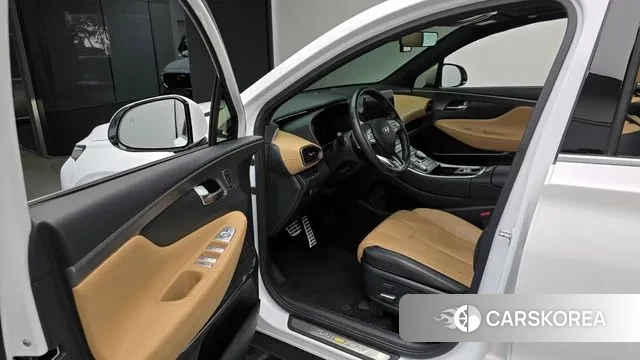 Hyundai The New Santa Fe 2021 Белый из Кореи, фото 2