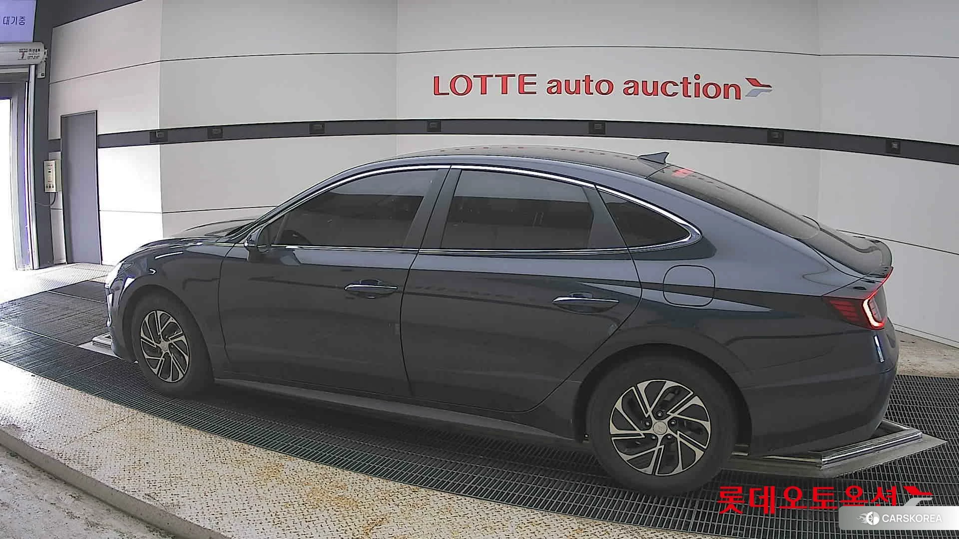 Hyundai Sonata Hybrid 2021 Oxford Blue Metallic из Кореи, фото 2