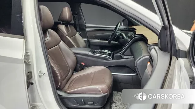 Hyundai Tucson Hybrid (NX4) 2020 Белый из Кореи, фото 2