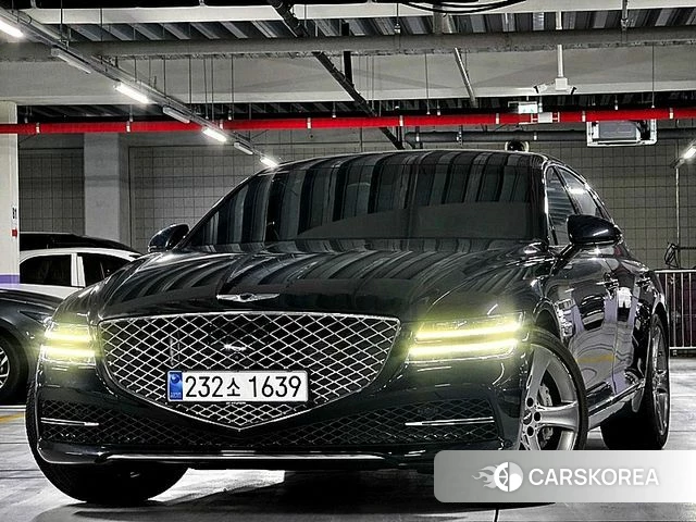 Genesis G80 (RG3) 2021 Черный из Кореи, фото 2