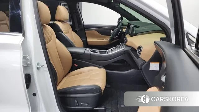 Hyundai The New Santa Fe 2021 Белый из Кореи, фото 2