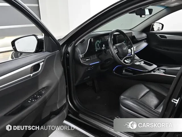 Hyundai The New Grandeur IG Hybrid 2021 Черный из Кореи, фото 2