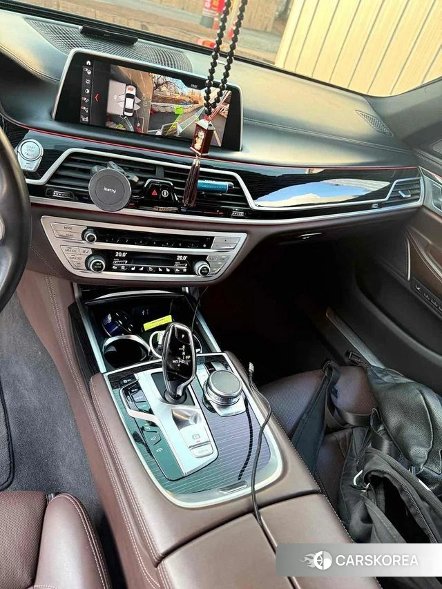 BMW 7 Series (G11) 2018 Синий из Кореи, фото 2