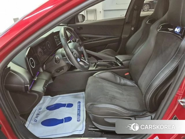 Hyundai Avante (CN7) 2021 Красный из Кореи, фото 2
