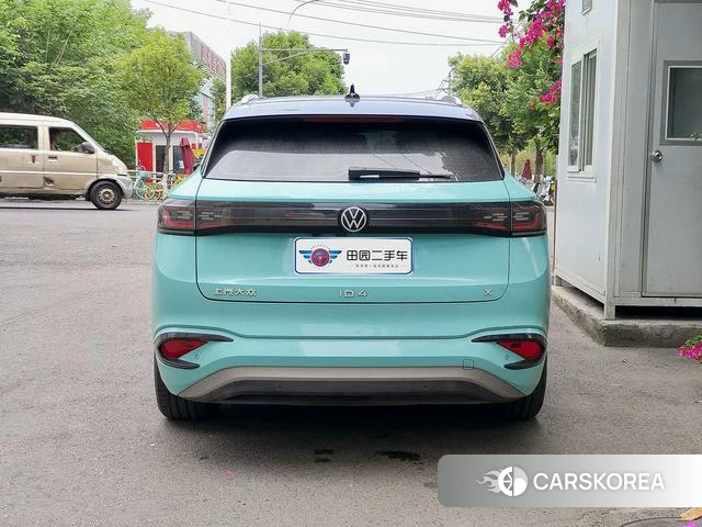 Volkswagen ID.4 X 2023 Зеленый из Китая, фото 2