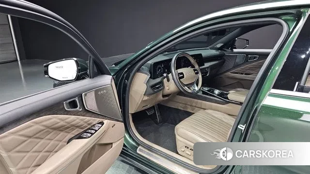 Kia K8 Hybrid 2021 Темно-зеленый из Кореи, фото 2