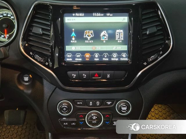 Jeep Cherokee (KL) 2022 Черный из Кореи, фото 2