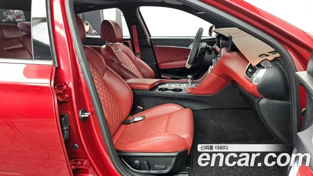 Genesis The New G70 2021 Красный из Кореи, фото 2