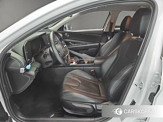 Hyundai Avante Hybrid (CN7) 2020 Белый из Кореи, фото 2
