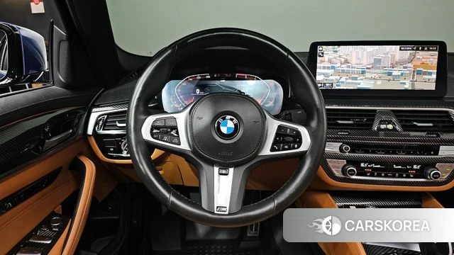BMW 5 Series (G30) 2020 Синий из Кореи, фото 2