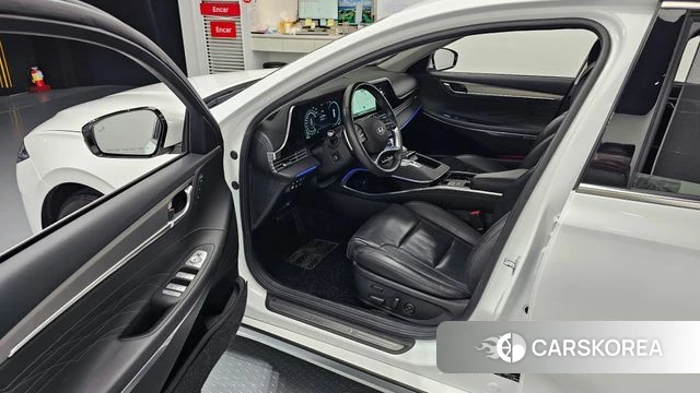 Hyundai The New Grandeur IG Hybrid 2021 Белый из Кореи, фото 2