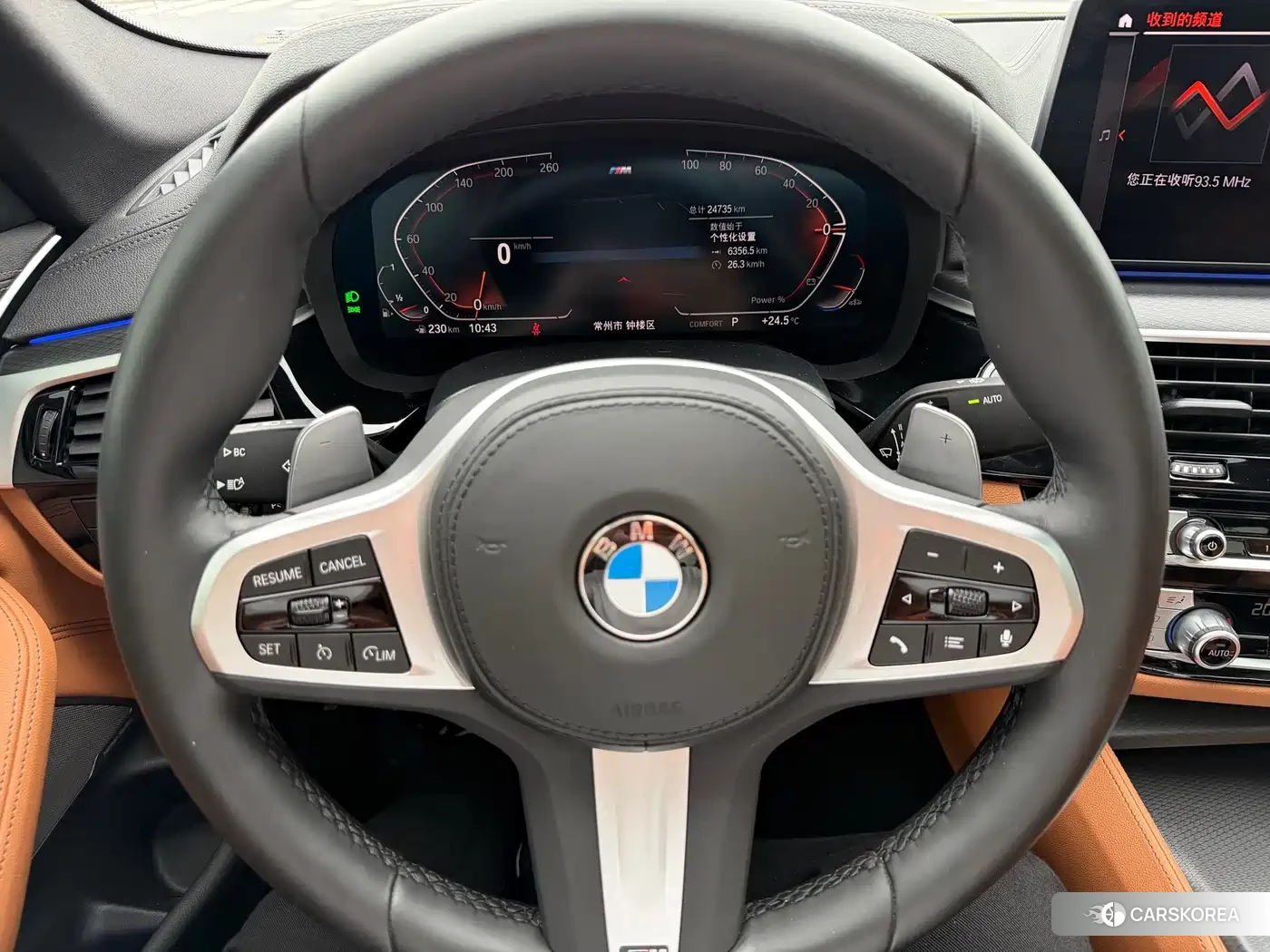 BMW 5 series 2023 Черный из Китая, фото 2