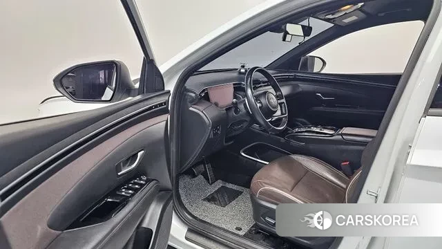 Hyundai Tucson Hybrid (NX4) 2021 Белый из Кореи, фото 2