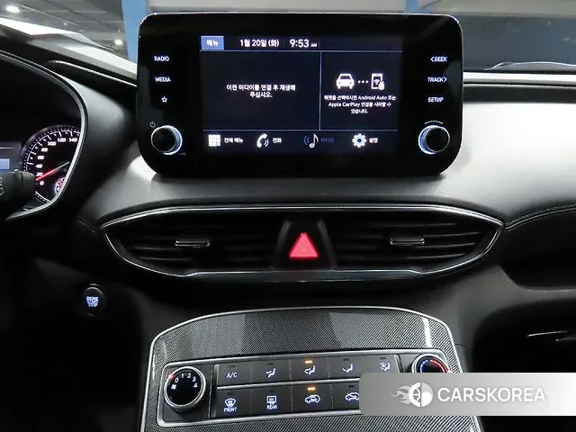 Hyundai The New Santa Fe 2021 Белый из Кореи, фото 2