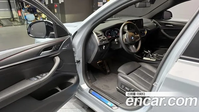 BMW X4 (G02) 2024 Небесно-голубой из Кореи, фото 2