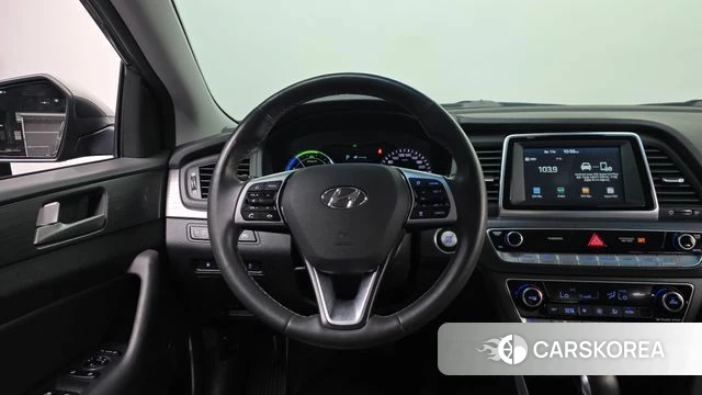 Hyundai Sonata New Rise Hybrid 2018 Серый из Кореи, фото 2