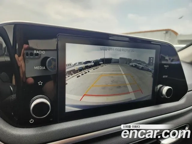 Hyundai Sonata Hybrid (DN8) 2020 Черный из Кореи, фото 2