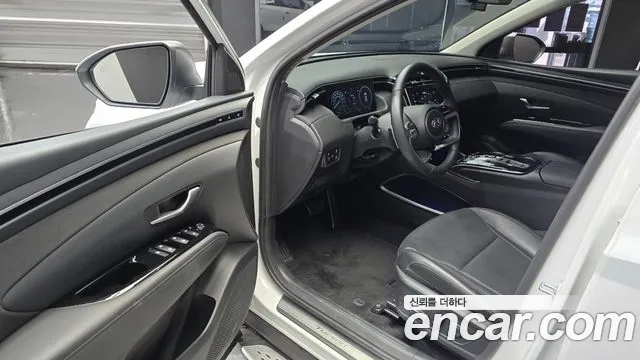 Hyundai Tucson Hybrid (NX4) 2023 Белый из Кореи, фото 2