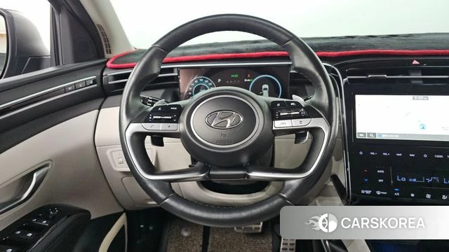 Hyundai Tucson Hybrid (NX4) 2021 Серый из Кореи, фото 2