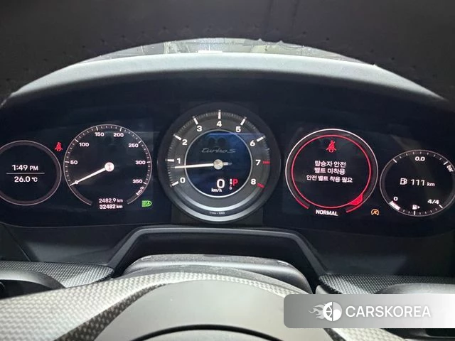 Porsche 911(992) 2022 Небесно-голубой из Кореи, фото 2