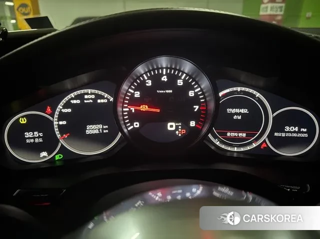 Porsche Cayenne (PO536) 2020 Черный из Кореи, фото 2