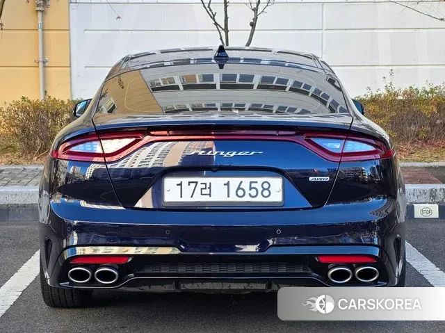 Kia Stinger 2018 Синий из Кореи, фото 2