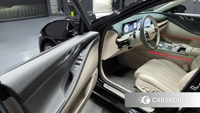 Genesis G80 (RG3) 2024 Черный из Кореи, фото 2