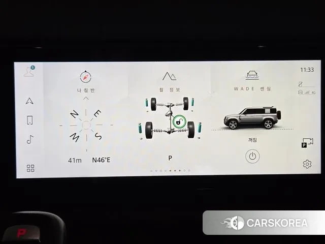 Land Rover Defender (L663) 2020 Темно-зеленый из Кореи, фото 2